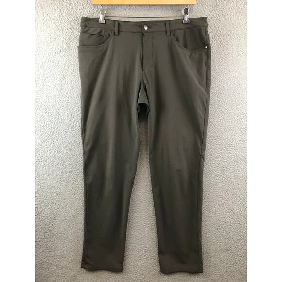 Lululemon Men’s ABC Classic Fit Pant Warpstreme size 38 - Picture 1 of 9